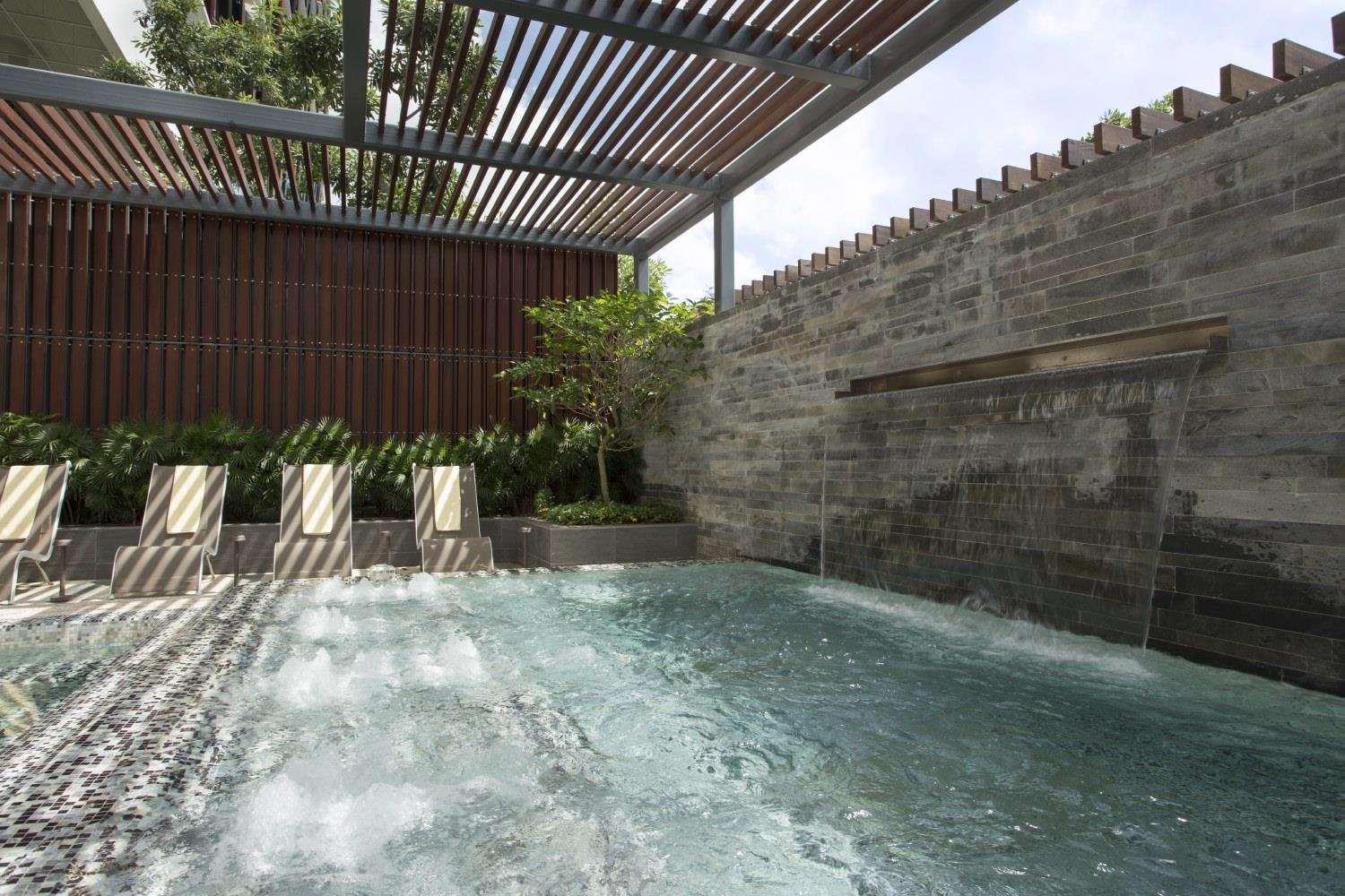 วัน ฟาร์เรอร์ โฮเทล Hotel สิงคโปร์ ภายนอก รูปภาพ The private pool of a private house