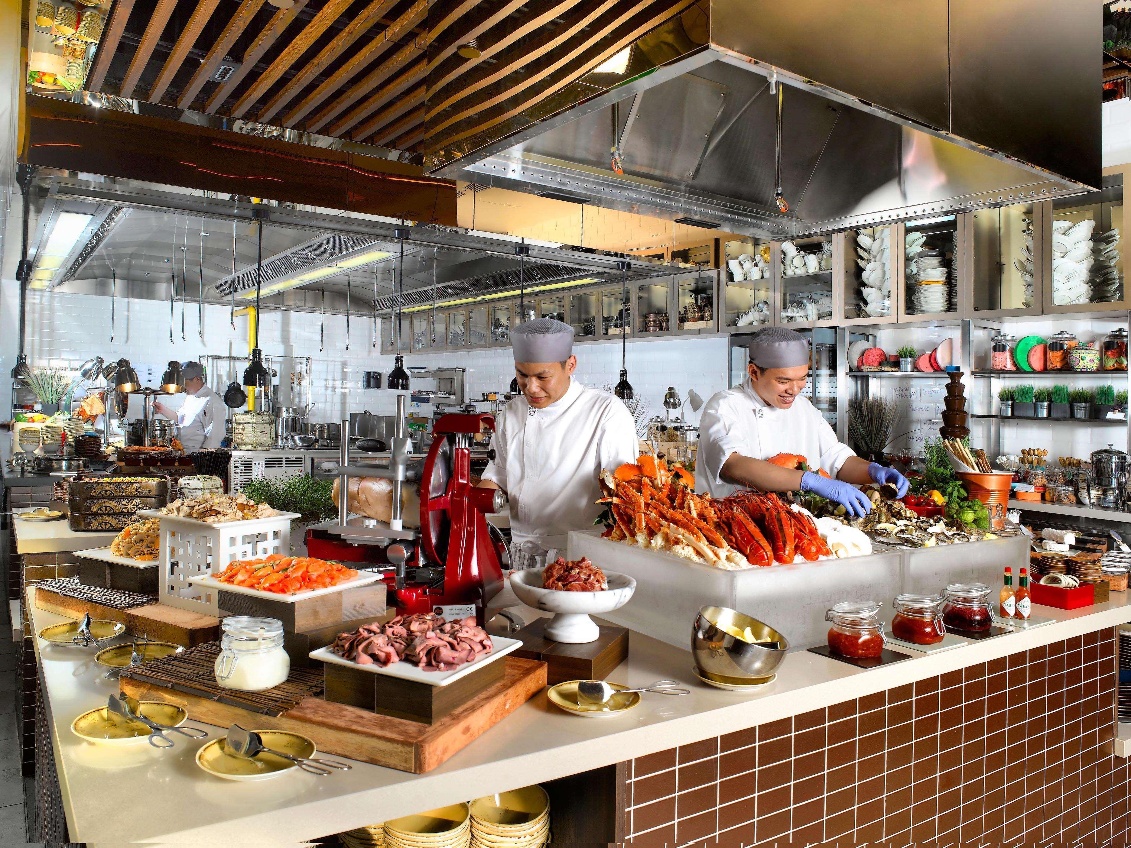 วัน ฟาร์เรอร์ โฮเทล Hotel สิงคโปร์ ภายนอก รูปภาพ A live kitchen at a hotel